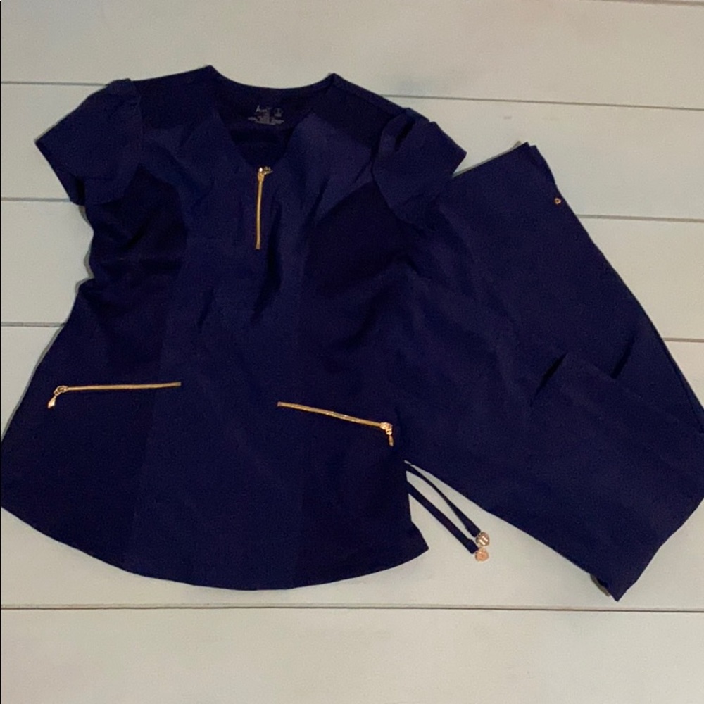 Navy Blue Scrubs